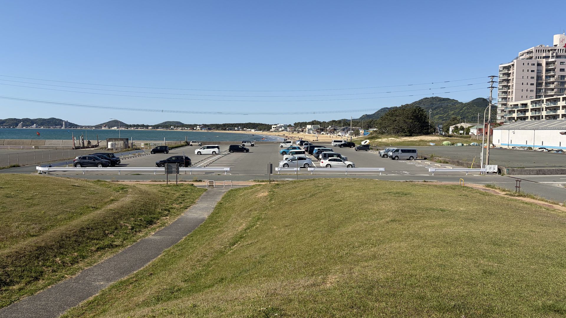福間海浜公園 駐車場